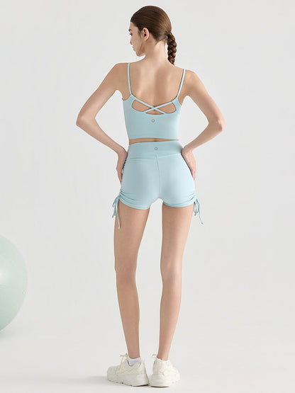 美背 ヨガブラトップ フィットネス